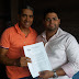 Prefeito de Riachão das Neves Miguel Crisostomo recebe o presidente da UNIQJOB
