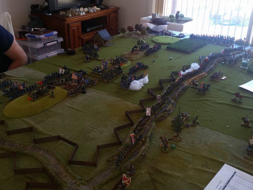 Trailape's Wargame PICKETT'S CHARGE! NEW ACW Rules from Too Fat
