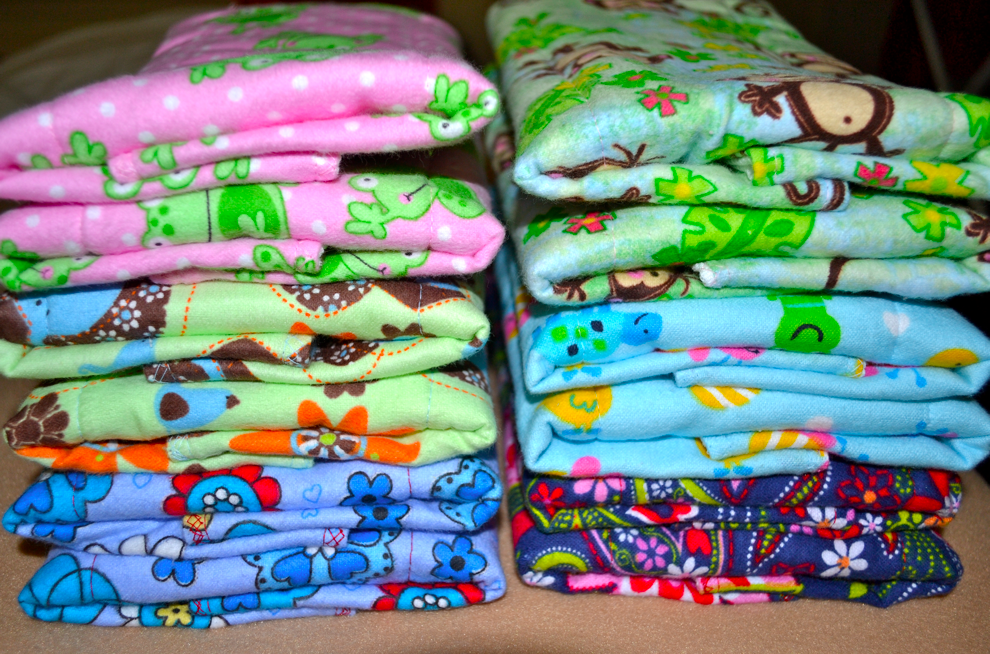 Craft Rookie Cloth Diaper+Flannel Burp Cloths