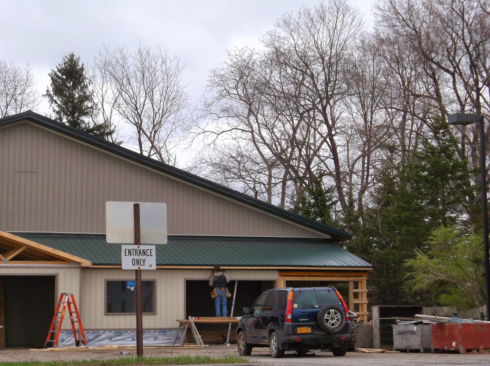 New York State of Mind MENNONITE GROCERY STORE GOING UP IN MARION, NY