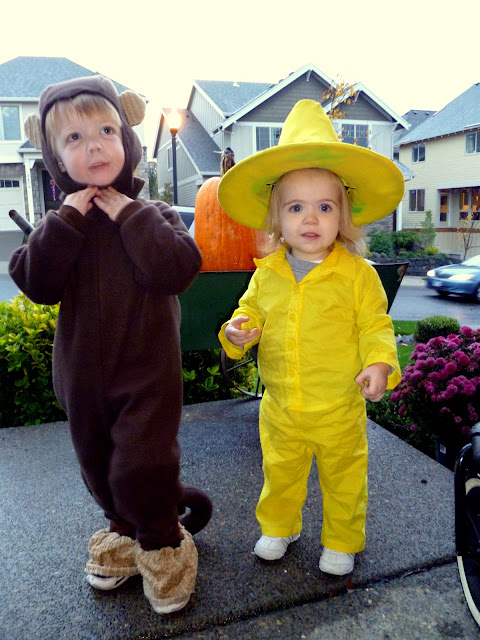 Jerel and Mandy: Halloween--Curious George & The Man with the Yellow Hat