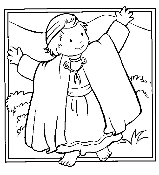 young king david coloring pages - photo #17