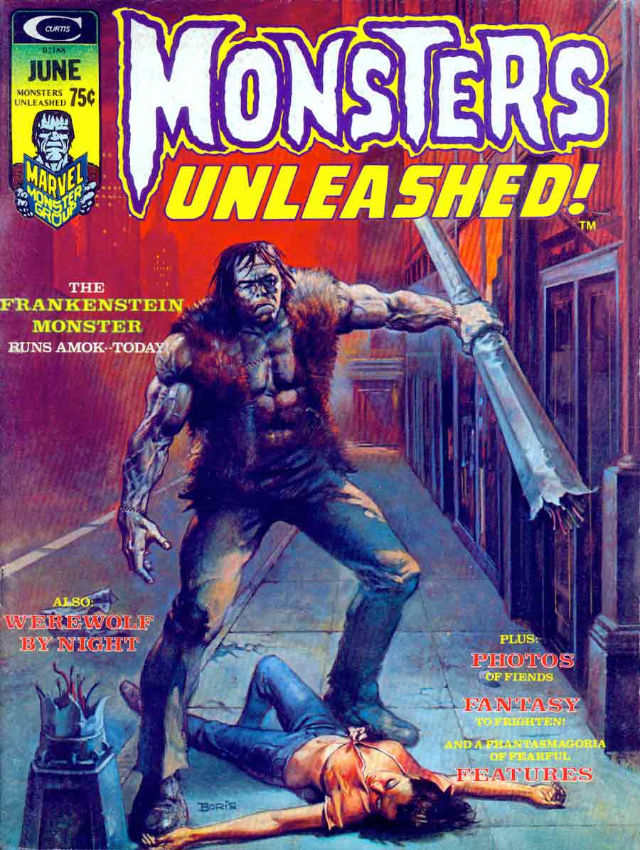 Monsters Unleashed #7  Horror comics, Monster, Horror