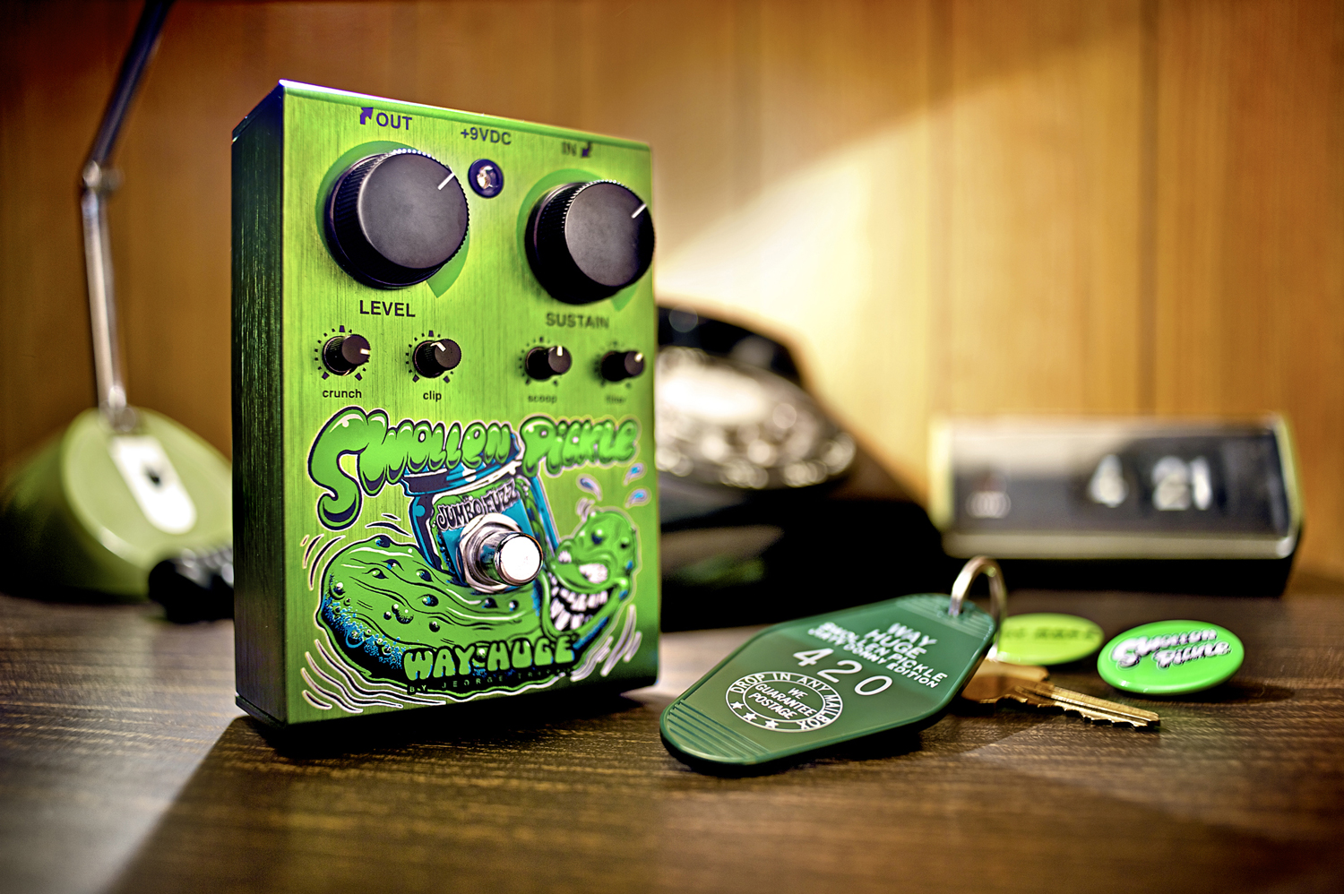 Way Huge® Swollen Pickle™ Jumbo Fuzz Dirty Donny Edition on Packaging