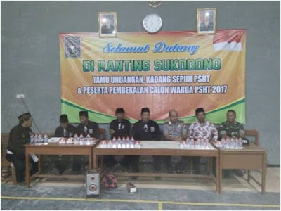 PEMBINAAN CALON WARGA PERSAUDARAAN SETIA HATI TERATE (PSHT) DIWILAYAH KORAMIL 13/SUKODONO