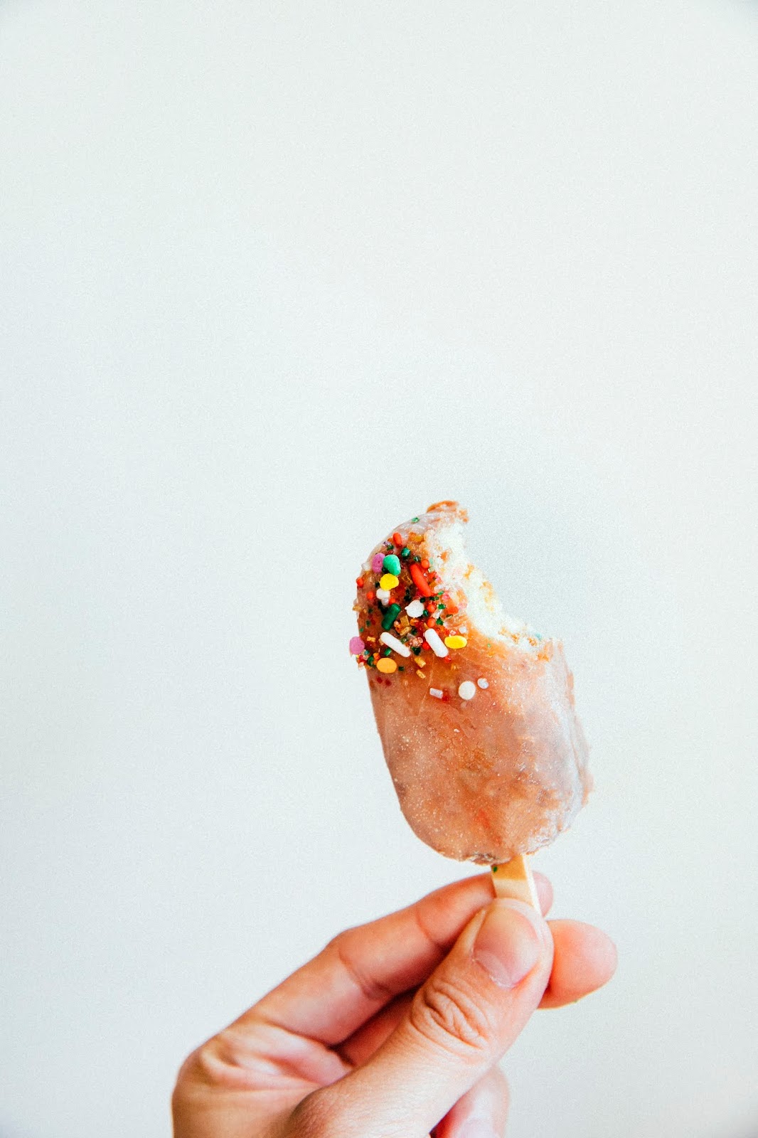 funfetti cake pops with milk chocolate tahini magic shell hummingbird high a desserts and
