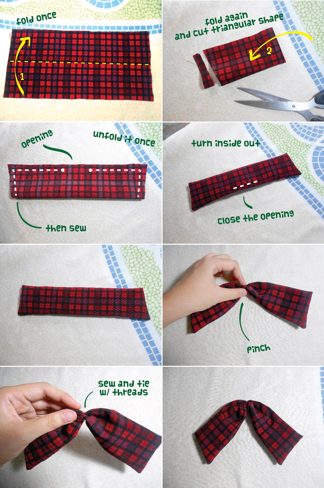 Anime Diy Anese School Bow Tie Anime School Bow Tie Diy Tail