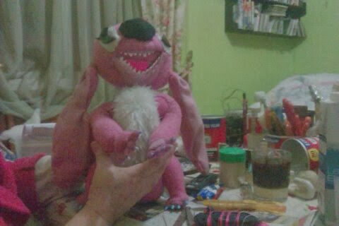TECNICAS SOBRE MINIATURAS Y MODELISMO COFRADE: PELUCHES PROPIOS: COMO HACER TU PROPIO MUÑECO DE LILO \u0026 STITCH.