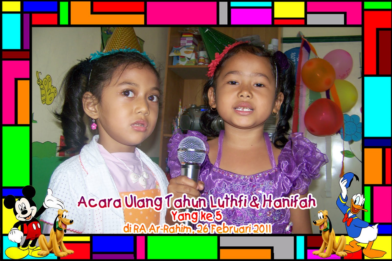 acara Ulang Tahun anak-anak di sekolah