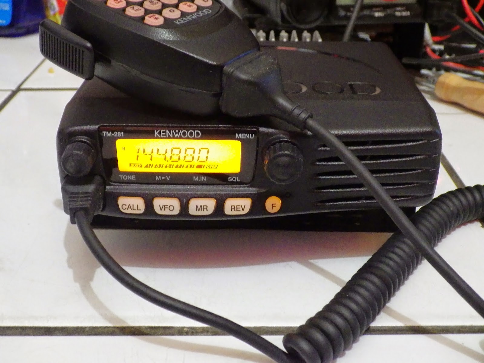 rickyradio KENWOOD TM281 A VHF. (TERJUAL)
