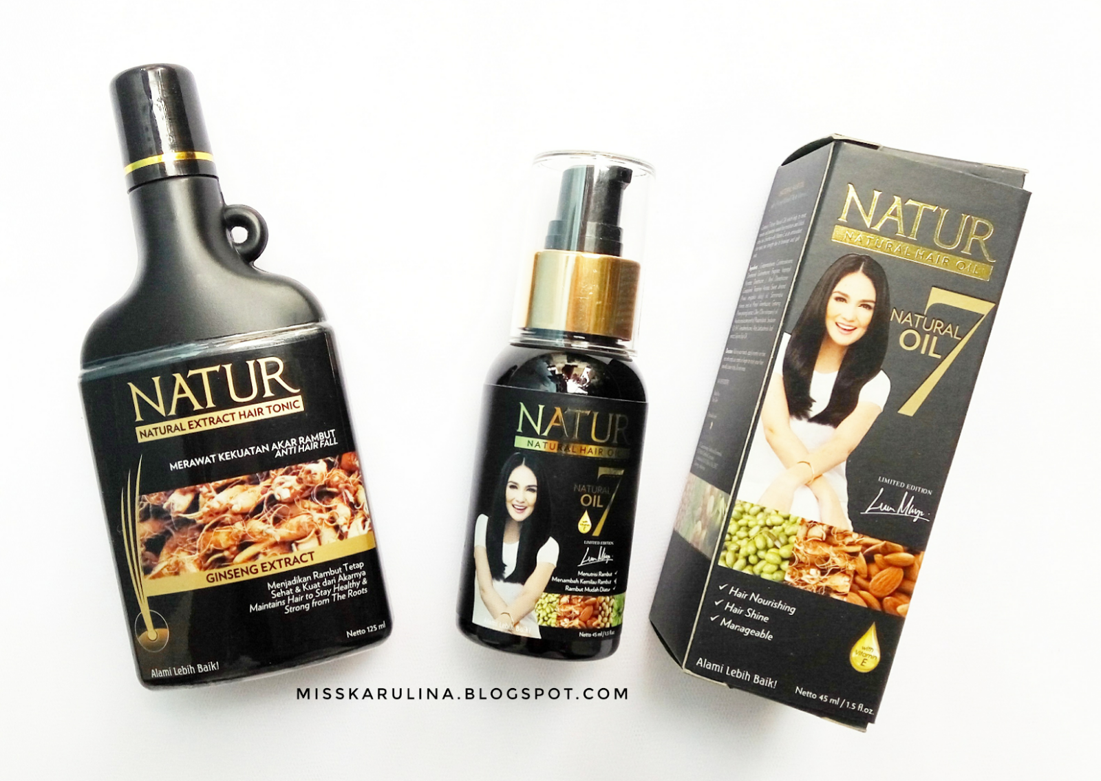Rangkaian Lengkap Natur Hair Care Ginseng DaretoChange by