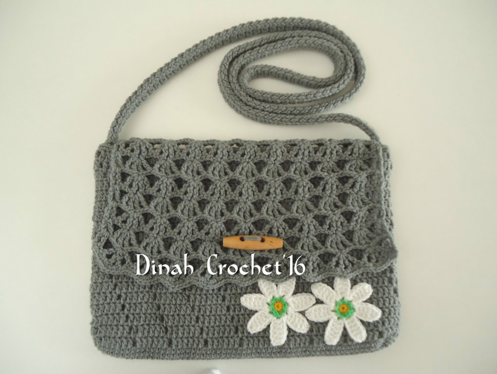 mini sling bag crochet