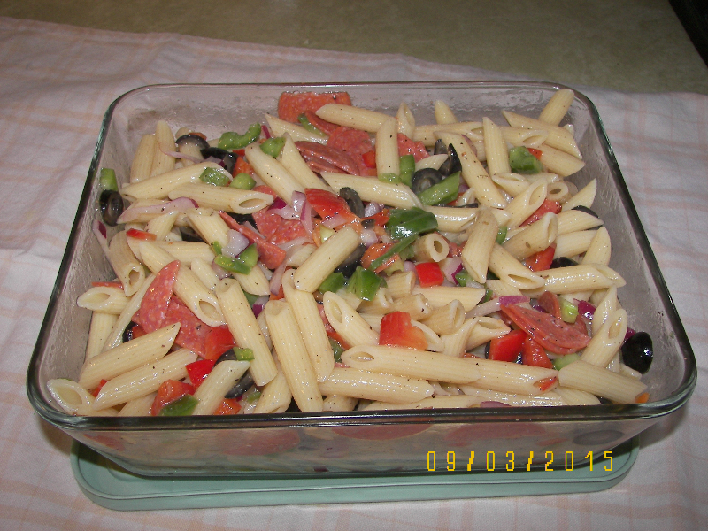 Elaine Adair Pieces Recipe Italian Penne Salad