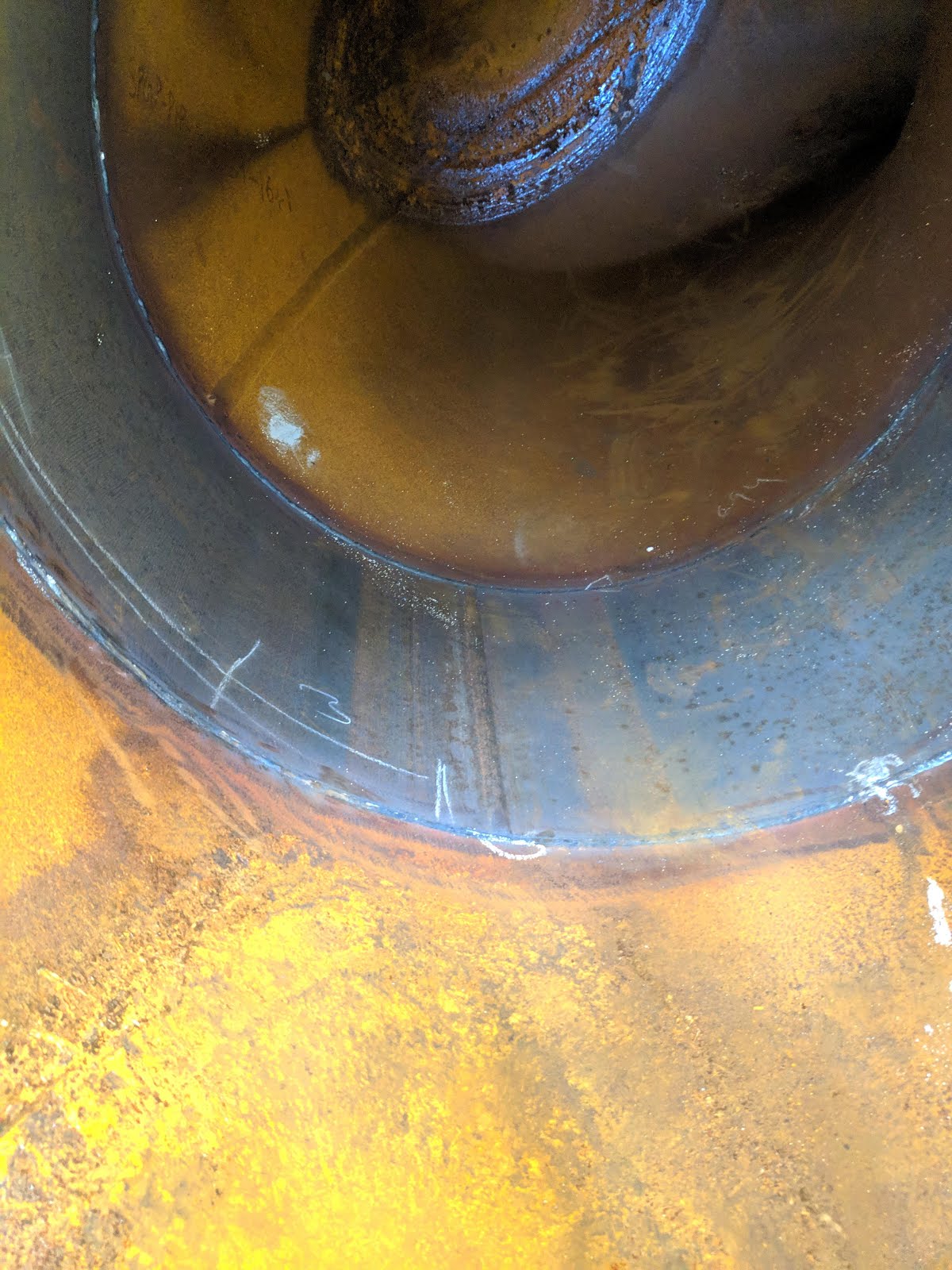 Materials & Welding Re [MW31291] Ground flush on weld seam required