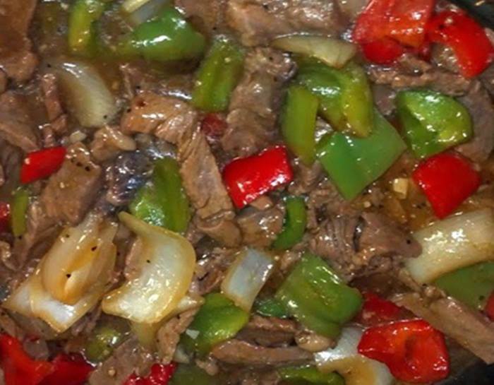 Pepper steak in a crock pot FOOD LOVERS COMMUNITY