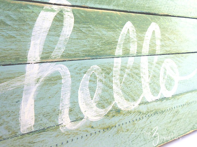 Hello pallet art DIY art, palet projects, wood shim, wall decor diy
