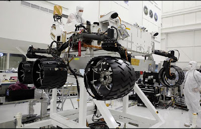 Suburban spaceman: NASA MARS Curiosity Rover: Launched