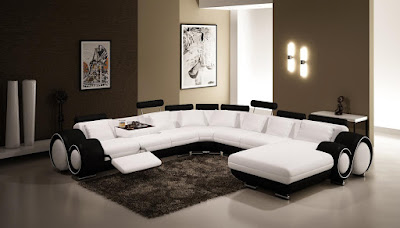 Black Leather Sofas for Stylish Home Design Ideas
