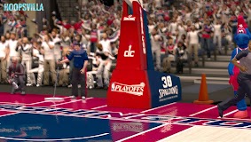 NBA 2k14 Stadium Mod : Playoff Edition - Washington Wizards - Verizon Center