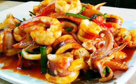 RESEPI SOTONG UDANG MASAK PAPRIK