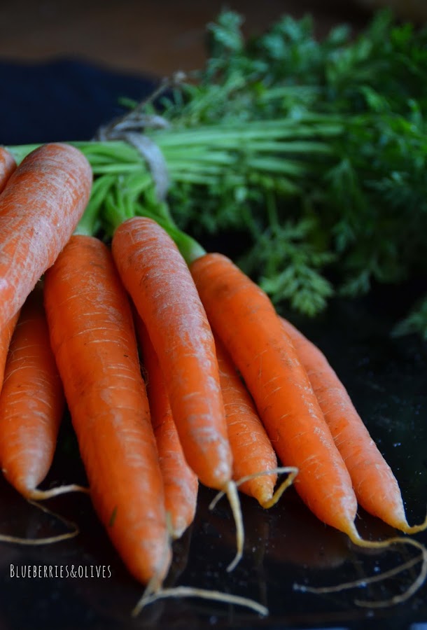 Zanahorias - Crema de zanahoria y calabaza con leche de coco