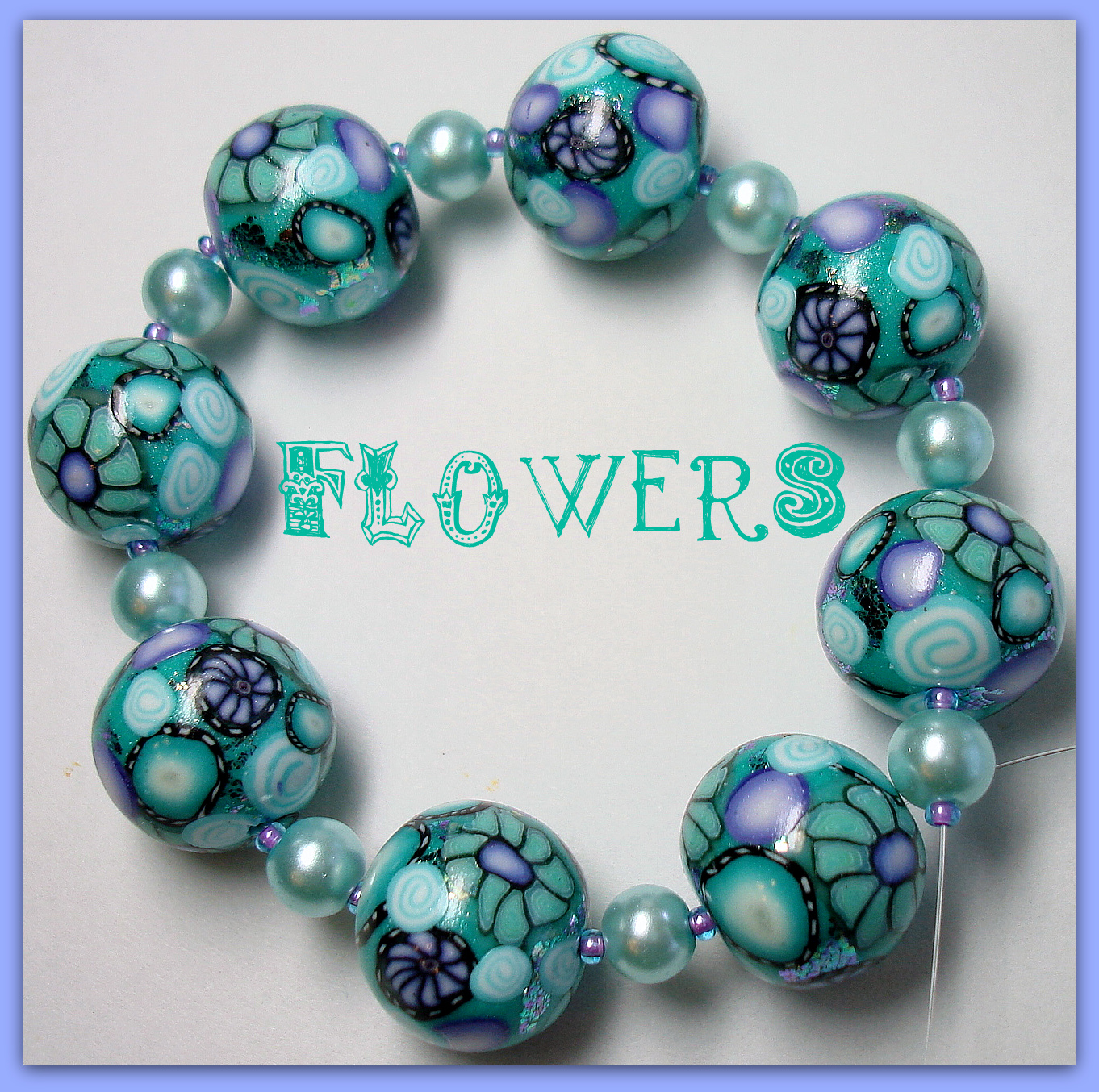Beadazzle Me Polymer Jewelry Polymer Clay Millifiore Round Beads