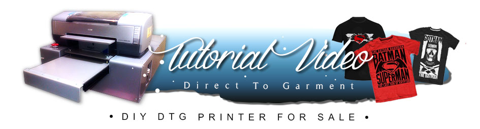 DIY DTG Printer For Sale