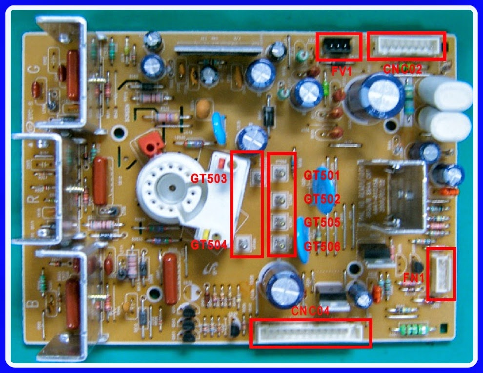 SAMSUNG CRT TV-WS-32Z30HPQ - SMPS (Power) and Deflection - Circuit Diagram (Schematic)