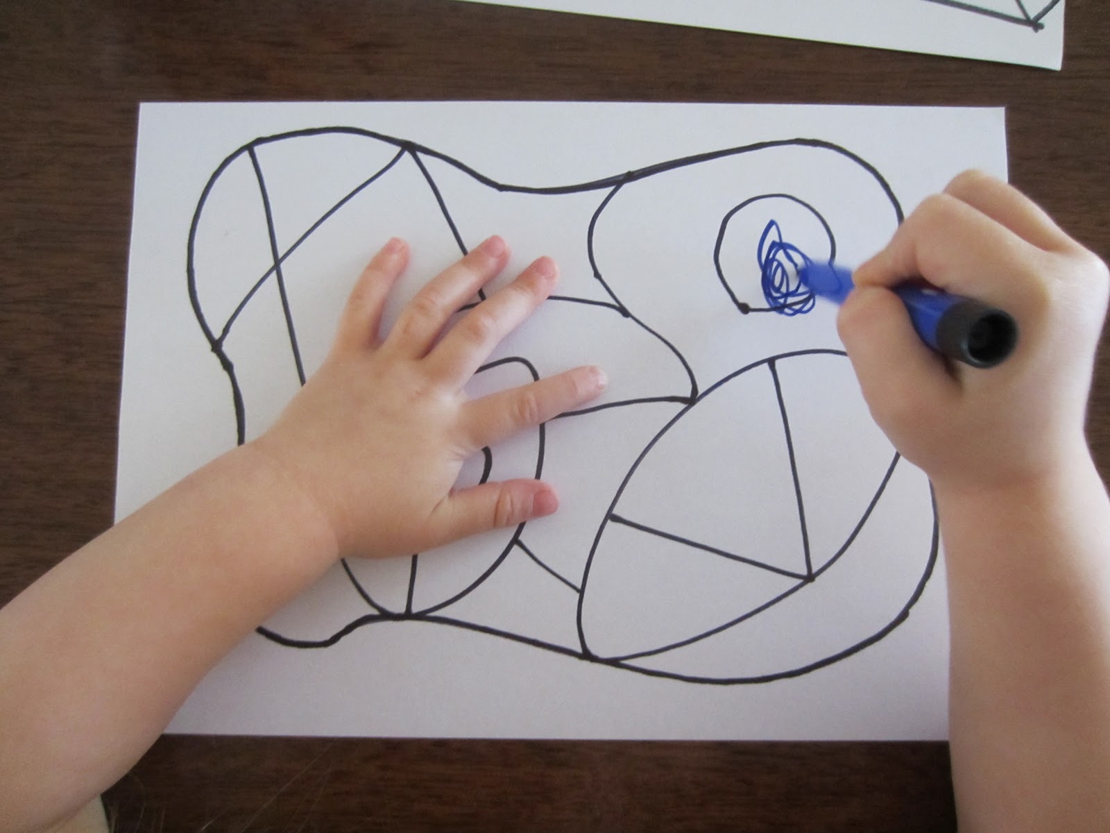 Learn with Play at Home: Colour Design inside Lines