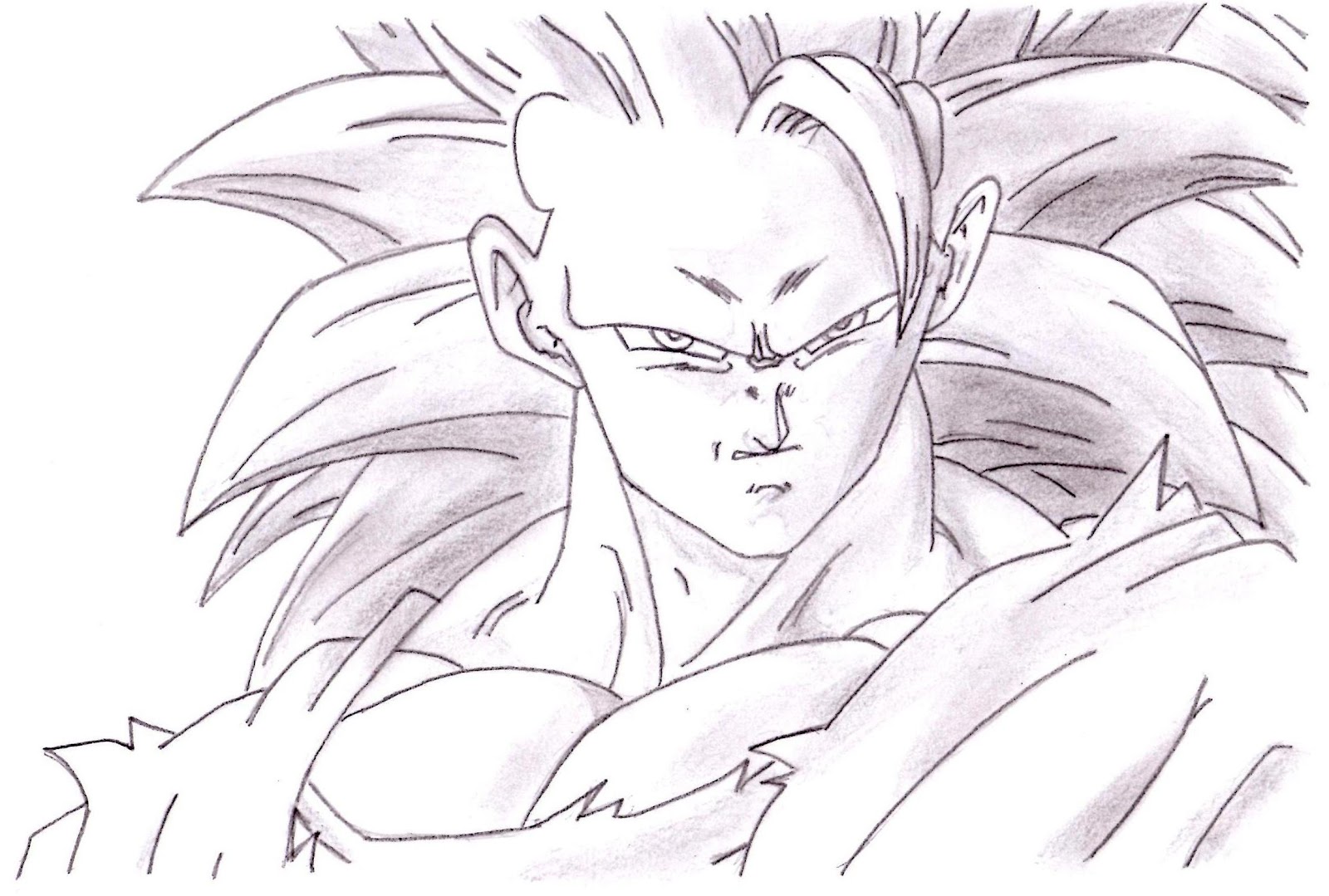 Goku ssj dibujo