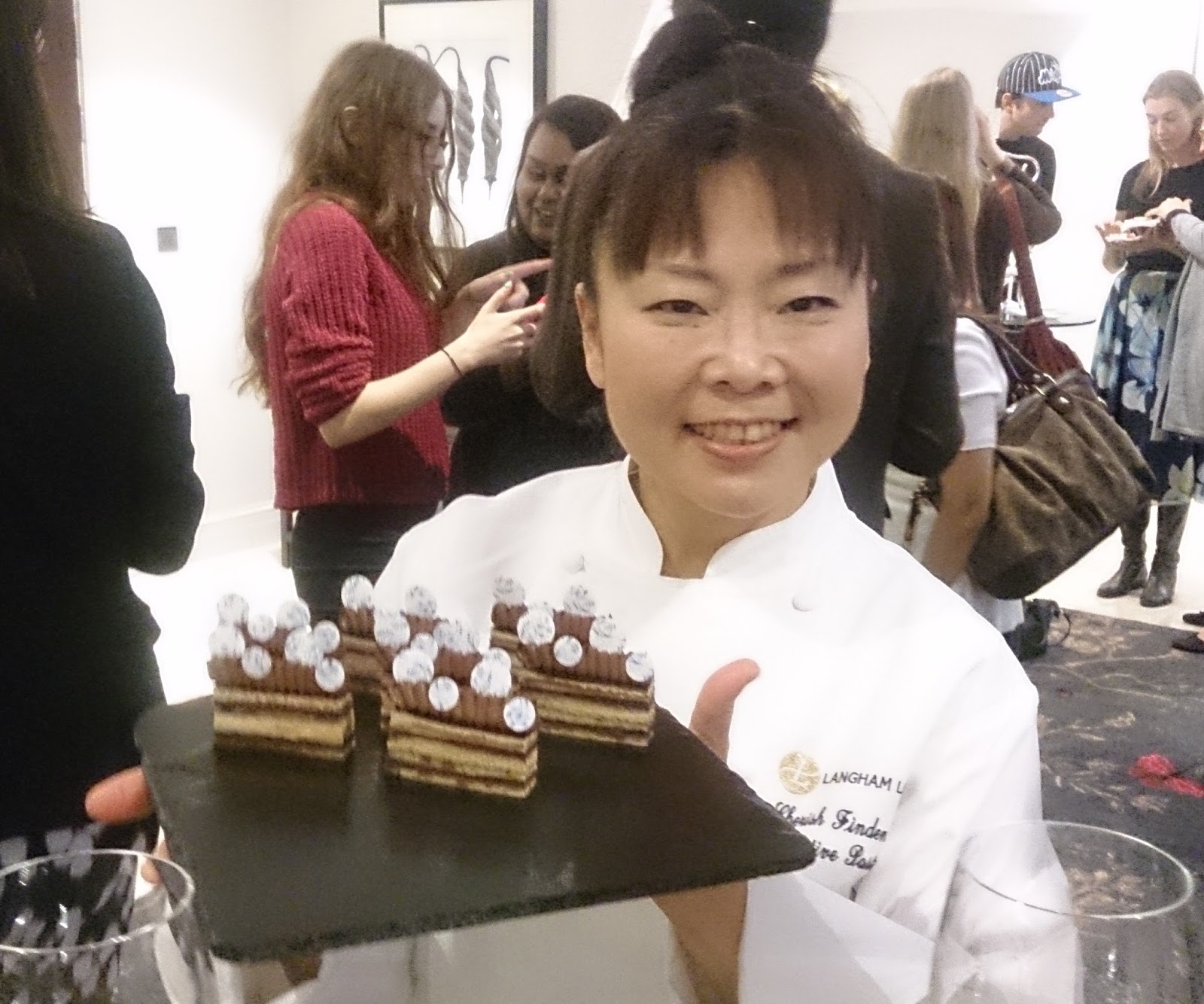 Tea With Me And Friends Meet the Executive Pastry Chef.....Cherish