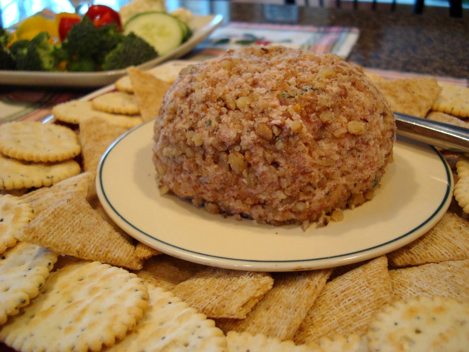 Mennonite Girls Can Cook Ham and Cheese Ball