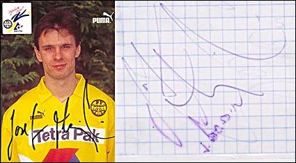 Autografy Cichego Josef Obajdin