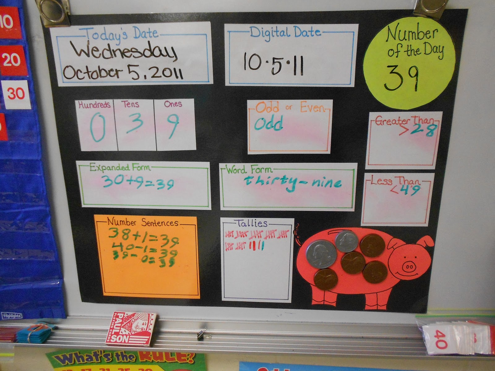 Math Board - Teacher by the Beach