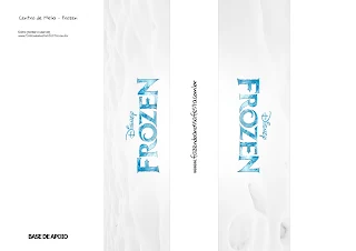 Frozen: Free Printable Centerpieces. - Oh My Fiesta! in english