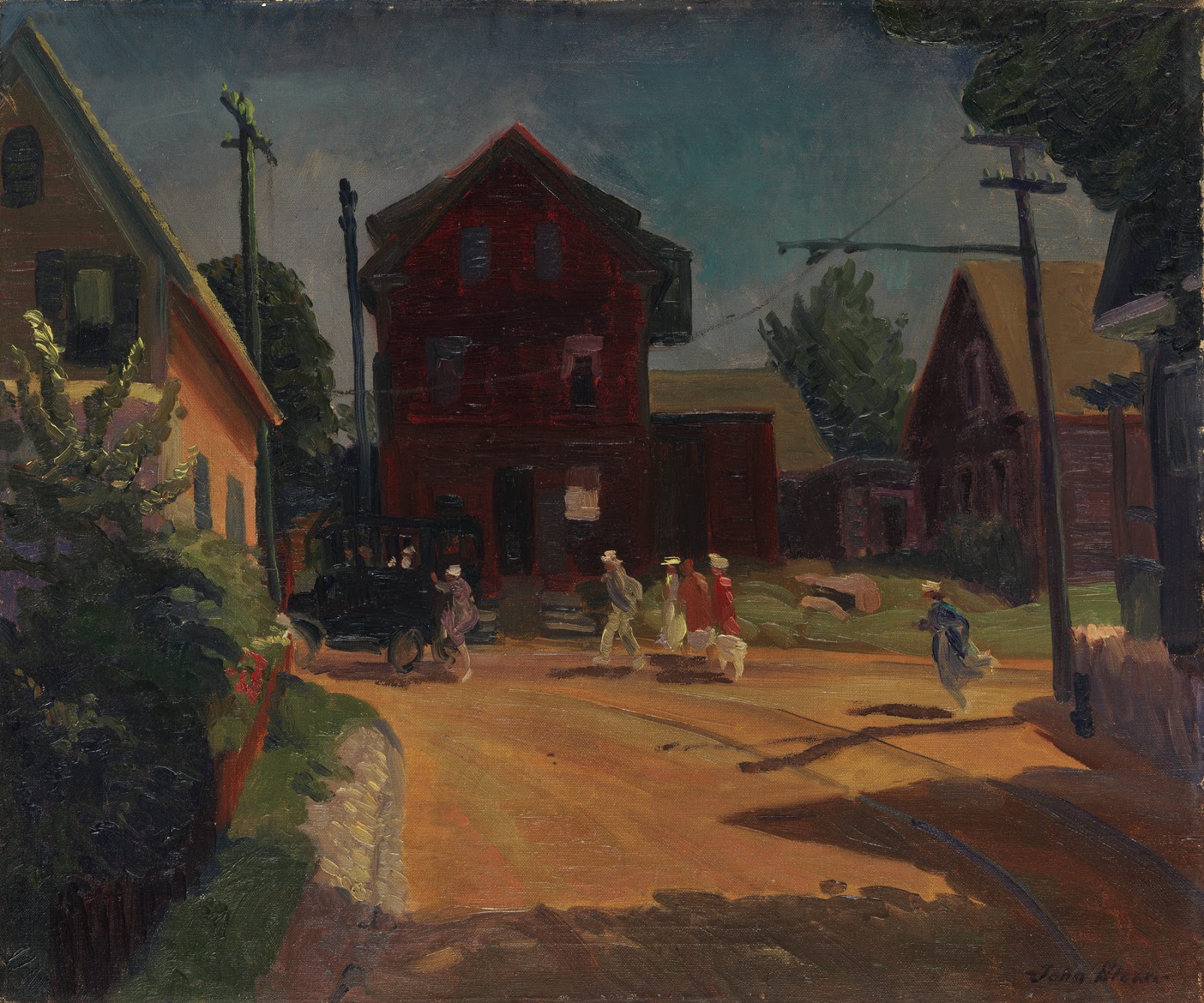 John Sloan Genre painter Ashcan School of Art Tutt'Art Pittura