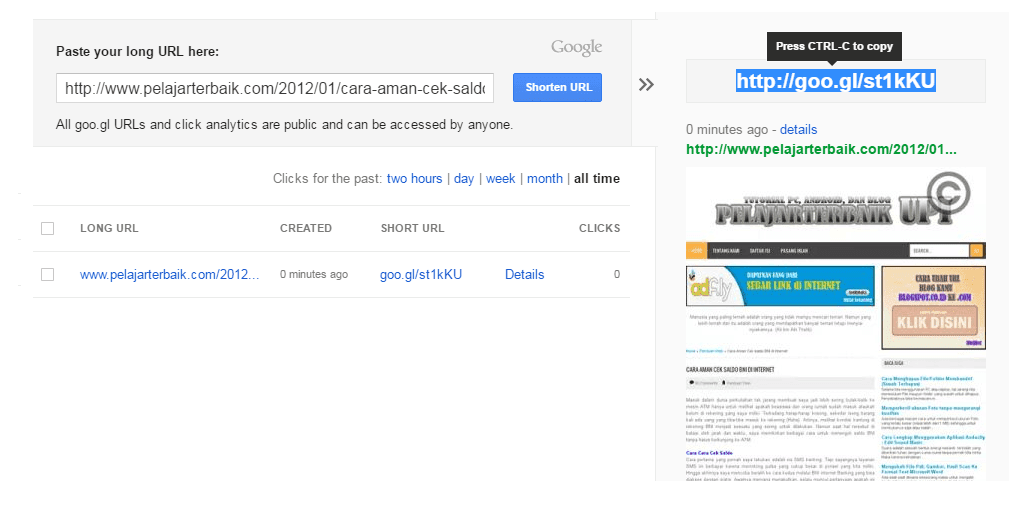 Apa Itu URL Shortener (Pemendek URL) Everything Stuff