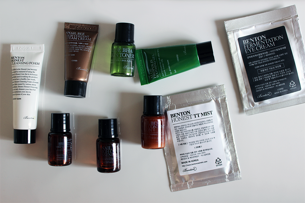 Benton brands emptyfloor: One week using Benton Cosmetics skincare products