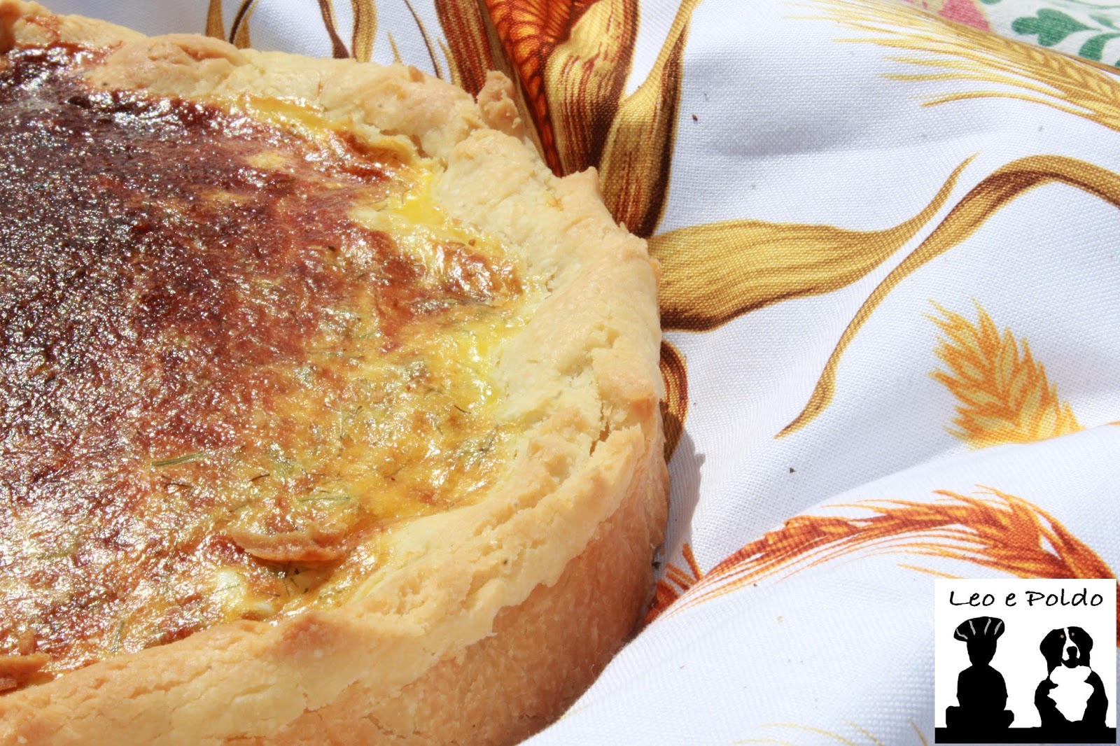 Quiche di pecorino sardo e finocchietto selvatico (con farine