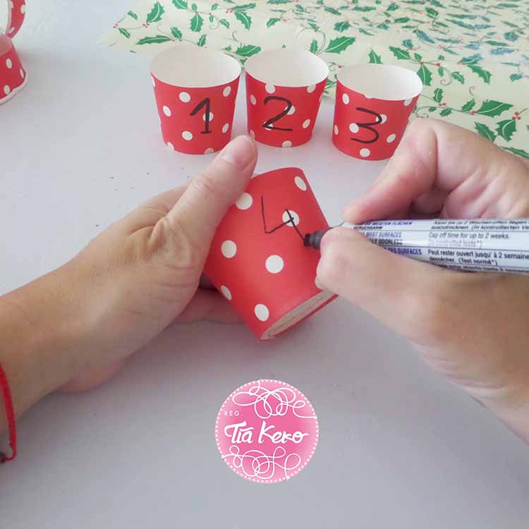 manualidades con niños en Navidad