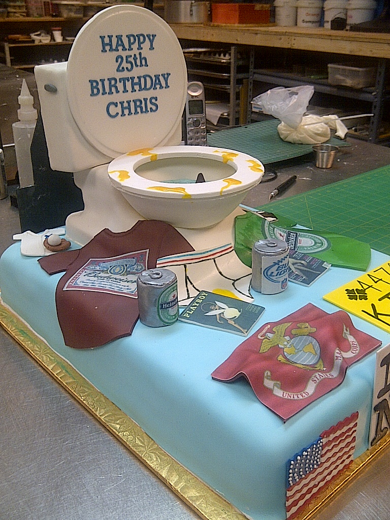 Cakes By Allie Toilet Bowl Cake