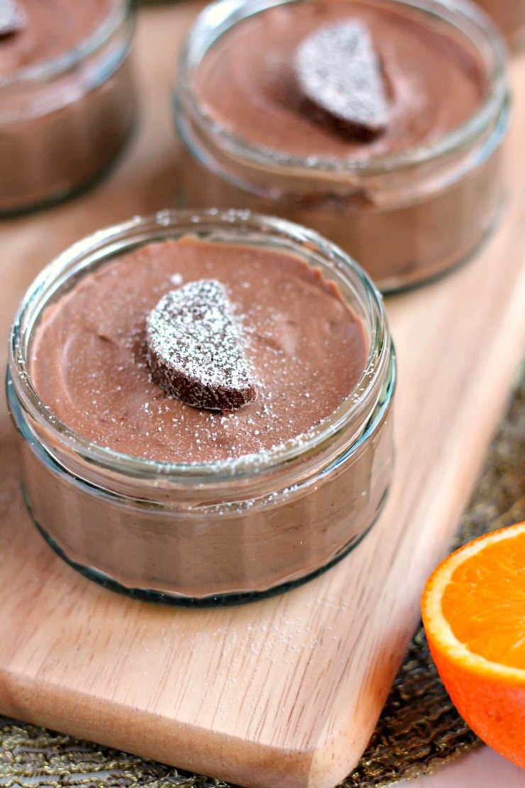 Jam and Clotted Cream Easy Chocolate Orange Mousse
