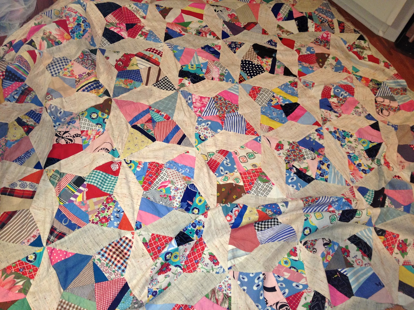 String Thing Along Some Old String Quilts