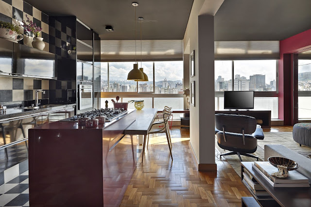 Apartamento decoração retrô em BHpor Gislene Lopes. Blog Achados de Decoração Apartamento decoração retrô em BH por Gislene Lopes. Blog Achados de Decoração