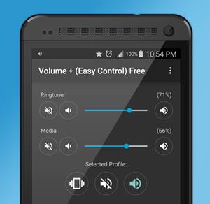 Volume + Easy Control untuk Hp Android