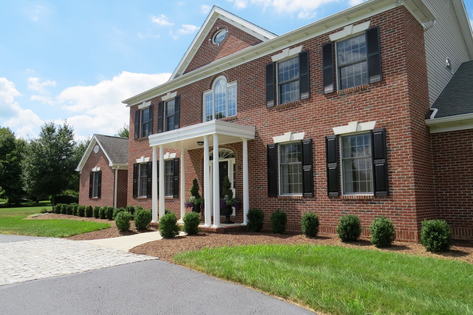 The Lavender Bouquet A Little TLCHome Exterior Before & After