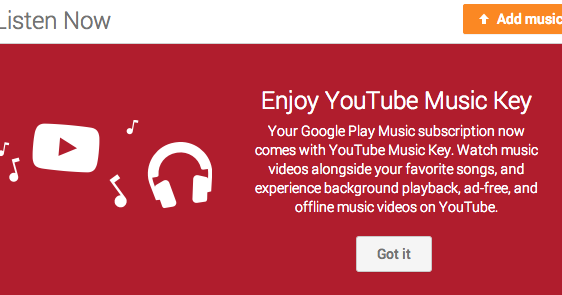 Google Operating System: YouTube Videos in Google Play Music