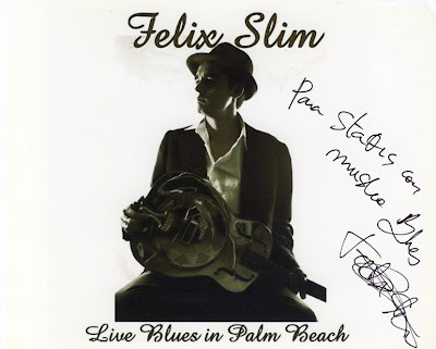 O  Ισπανός καλλιτέχνης των blues  Felix  Slim :