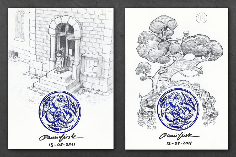 Daniel Lieske Blog Kickstarter Drawings