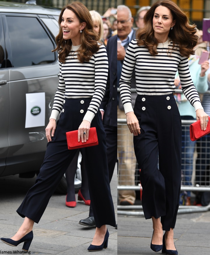 Duchess Kate: Kate's Nautical Chic For The King's Cup Regatta Launch ...